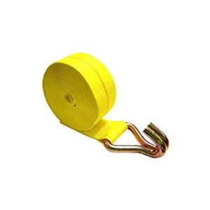 Winch strap with wire hook sold by Kaplan Tarps & Cargo Controls